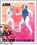 1983 Corea Democratica - XXIII Olimpiade Los Angeles.jpg